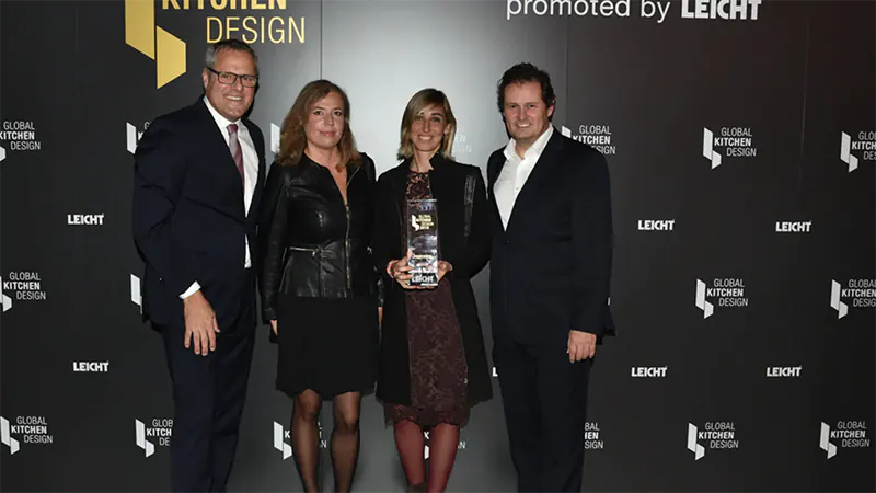 Chef d'Oeuvre ganador del Global Kitchen Design 2018 promoted by Leicht